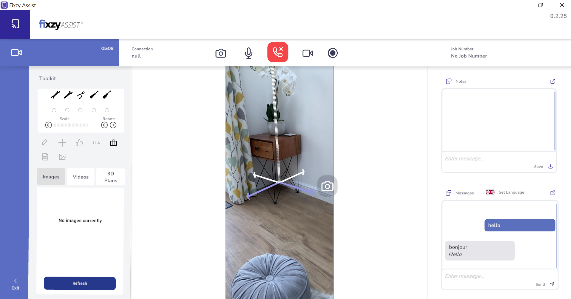 screenshot of Fixzy Assist